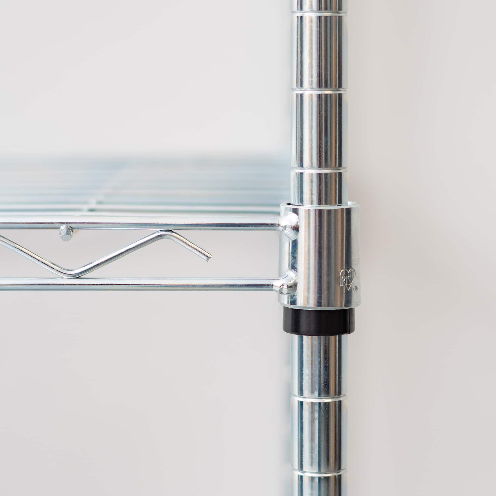 Iris® 30" Silver 3-Tier Wire Rack Shelf